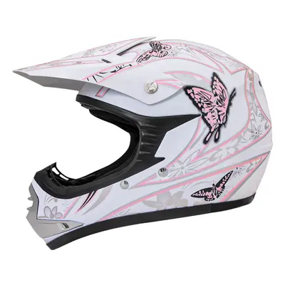 (Butterfly, S) Zorax X18 Helmet Junior Child Kids Motorbike Motocross MX Helmet Outdoor