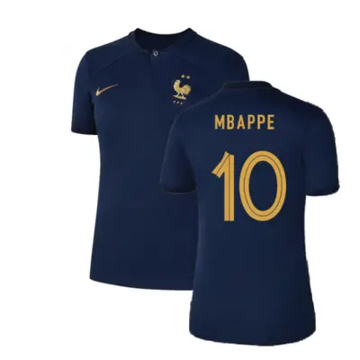 (XL) France Home Shirt (Ladies) (Mbappe 10)