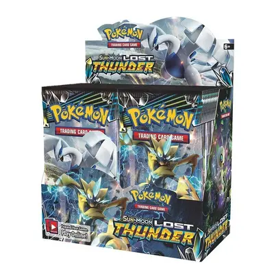 (324 Lost Thunder) 324pcs Pokemon cards Sword & Shield Booster Box Collectible Trading