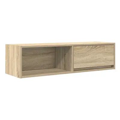 (sonoma oak, pcs/ cm) vidaXL TV Cabinet Sonoma Oak 80x31x25.5 cm Engineered Wood TV bench