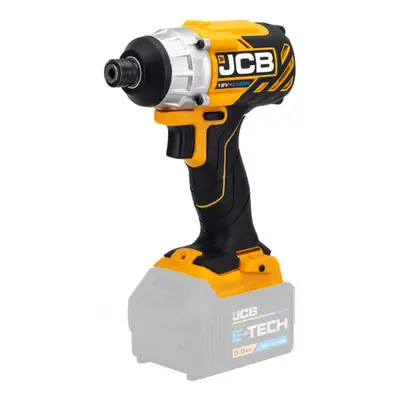 JCB 21-18BLID-B 18V Brushless Impact Driver,180Nm, 2.0Ah-5.0Ah Li-Ion Batteries, 1/4" Hex Quick 