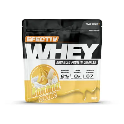 (Banana Cream) Efectiv Nutrition Whey 2kg