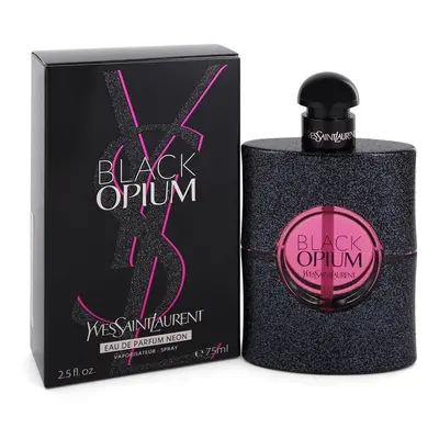 Black Opium by Yves Saint Laurent Eau De Parfum Neon Spray 2.5 oz