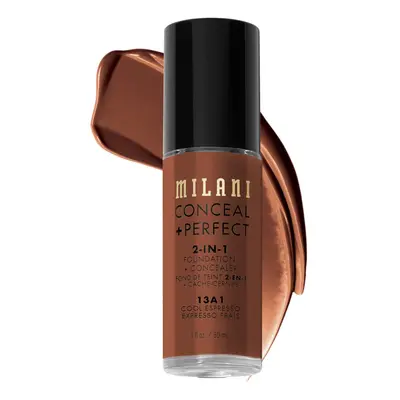 Milani Conceal + Perfect Liquid Foundation - Cool Espresso Fl. Oz.