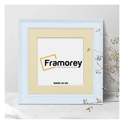 (60x60CM Pic (70x70CM Frame)) Square Size White Poster Frame / Wooden Picture Frame / Wall Art F