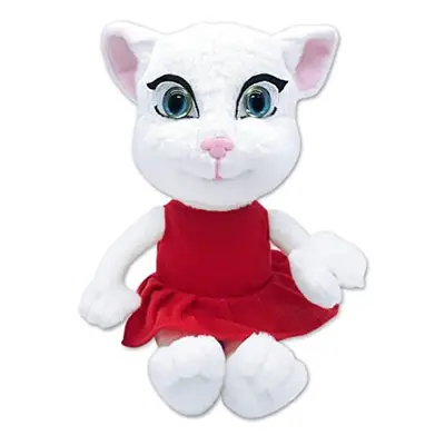 Talking Friends Minis Talking Angela Sized 10" Animated Interactive Cuddly Plush Toy With Talkba