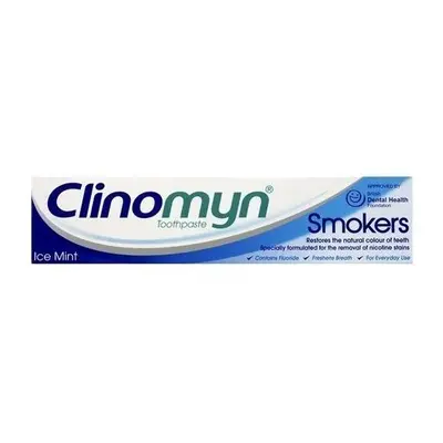 Clinomyn Anti-Stain Flouride Toothpaste for Smokers