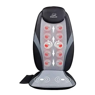 Snailax Back Massager with Heat - Massage Chair Pad Deep Kneading Full Back Massager Massage sea