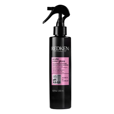 Redken Acidic Color Gloss Heat Protection Leave-In Treatment Spray For Color-Treated Hair | With