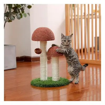 Mushroom Shaped Natural Sisal Cat Scratcher