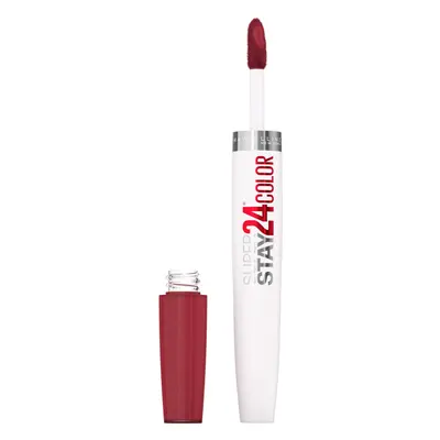 MAYBELLINE Super Stay 2-step Long Lasting Liquid Lipstick and Lip Balm City Ablaze count