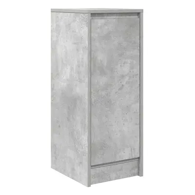 vidaXL Sideboard Concrete Grey 29.5x34x76 cm Engineered Wood storage cabinet