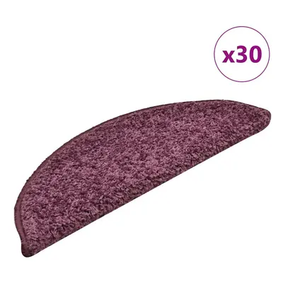 (dark purple, x x cm/ pcs) vidaXL Stair Mats Home Decorative Stair Step Rug Carpet Protector Tre