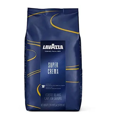 Lavazza Super Crema Whole Bean Espresso Coffee (2.2 lb. bag) (2 pack) by Lavazza