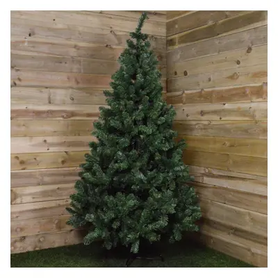 7ft (210cm) Imperial Pine Christmas Tree in Green with tips 137cm Diameter