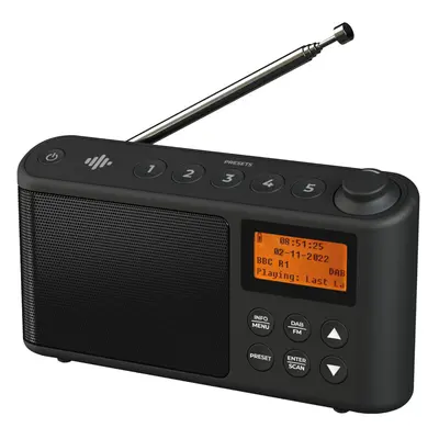 DAB Radio Portable, DAB Plus/DAB Radio, FM Radio, Small Radio, Portable Radios Mains and Battery