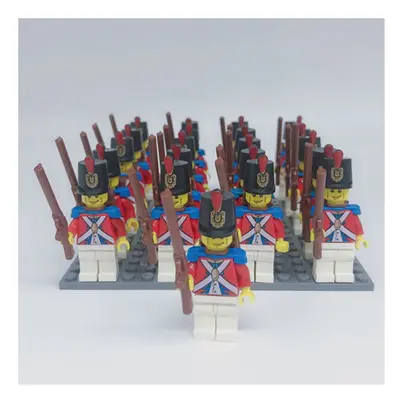 (Type 4) 21pcs Imperial Naval Formation Naval Governor Medieval Pirate Building Block Figure Toy