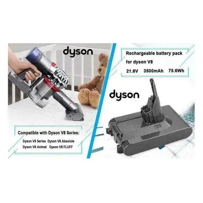 GENUINE DYSON V8 ANIMAL ABSOLUTE SV10 CORDLESS VACUUM CLEANER BATTERY