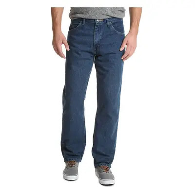 Wrangler Authentics Men's Big & Tall Classic 5-Pocket Relaxed Fit Cotton Jean Dark Stonewash 56W