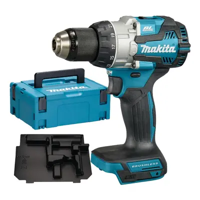 Makita DHP489Z 18v LXT Brushless Combi Hammer Drill Metal Chuck + Makpac Case