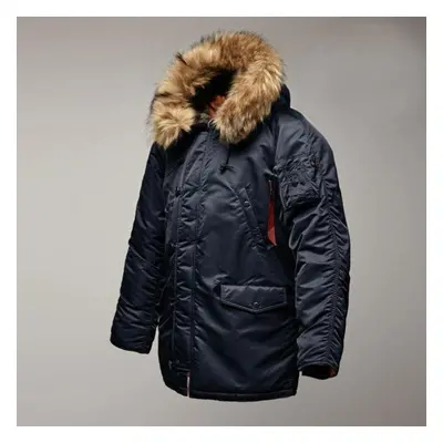 (navy blue, XS) Men &apos;s Winter Jacket Classic Parka For Extreme Cold Weather Waterproof Remo