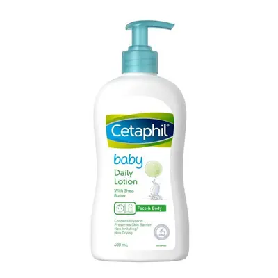 Cetaphil Baby Daily Lotion With Shea Butter Baby Moisturizer 400mL