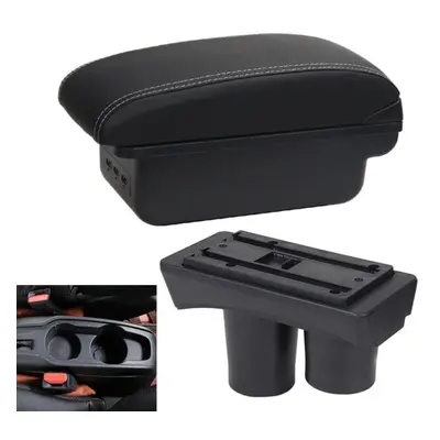 (black,white) For Peugeot Armrest For Citroen C-elysee Car Armrest Box Retrofit Parts Storage Ac