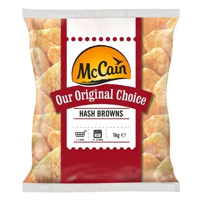 McCain Frozen Original Choice Hash Browns - 8x1kg