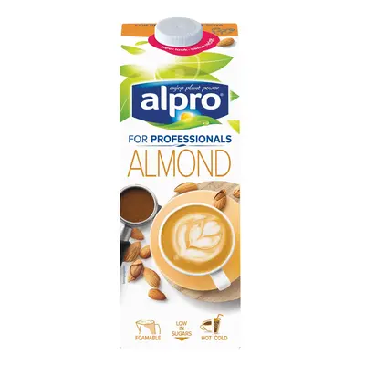 Alpro Almond Milk Alternative for Professionals Cartons - 12x1ltr