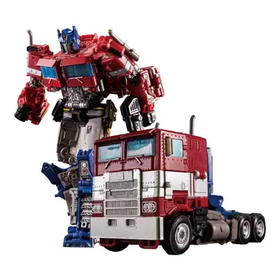 (red) Transformers Optimus Prime Action Figure Car War Cybertron Siege Toy Kids Gift