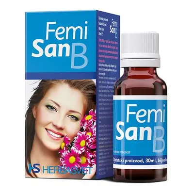 FEMISAN B For your safety in menopause women drops 30ml