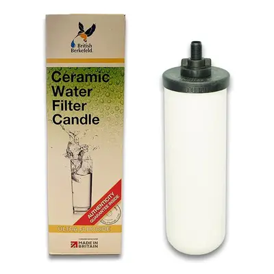 British Berkefeld/Doulton Ultra Fluoride Ceramic Drinking Water Filter Cartridge Candle inch for