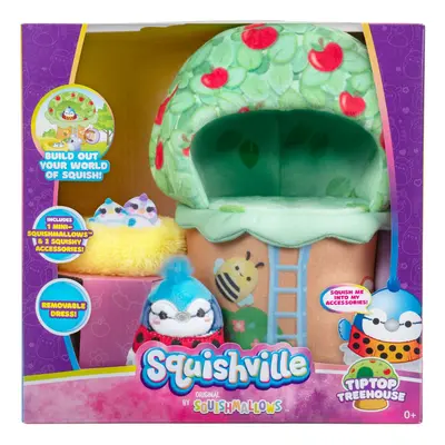 Squishville Deluxe Play Scene Tip Top Treehouse