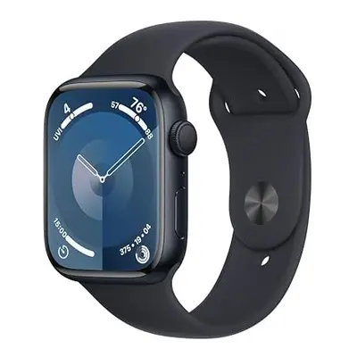 Apple Watch Series 45mm (GPS) (MR9A3, Midnight Aluminium Case with Midnight Sport Band - M/L)