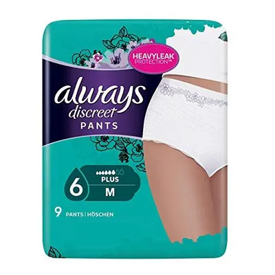 Always Discreet Incontinence Briefs Plus Size M, Single Pack (1 x pcs)