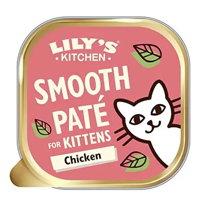 Lily's Kitchen Smooth Pate for Kitten, Chicken with Beef ,19 x g