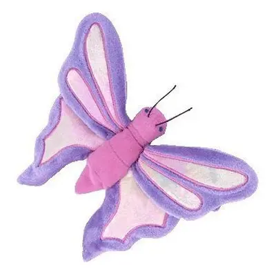 TY Beanie Babies Flitter the Butterfly - Periwinkle and Pink