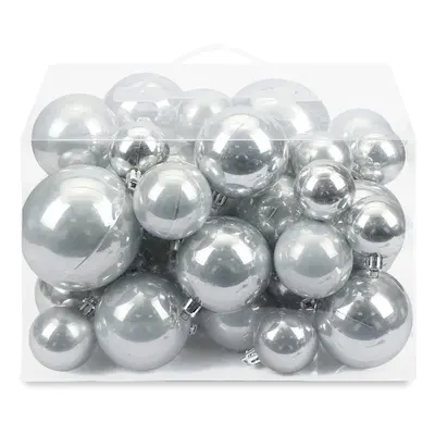 AMS 40ct Christmas Ball Plated Ornaments Tree Collection for Holiday Wedding Party Decoration40c