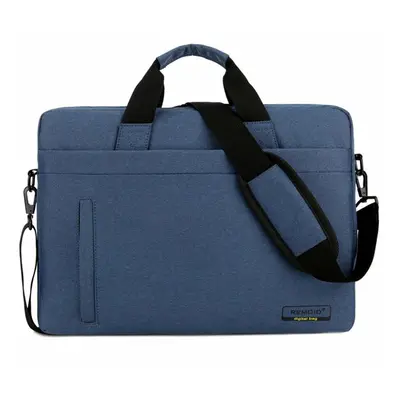 (Blue) Unisex Laptop Bag Sleeve Messenger Shoulder Bag for Inch Notebook / MacBook