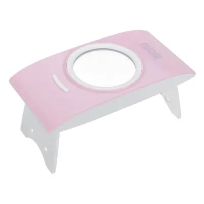 (Pink) in 30W USB UV Lamp & Mirror Nail Polish Light Foldable Nail Dryer Gel Curing Machine