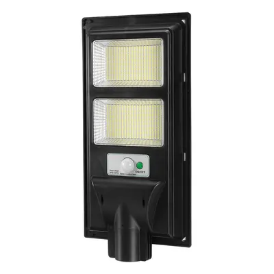 (Black, 748LED) 347/748/1122/1496 LED Solar Street Light PIR Motion Sensor Outdoor Wall Lamp W/ 