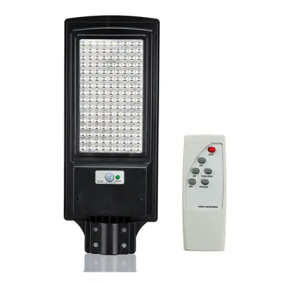 (With remote control, 146LED) 80/144LED Solar Street Light PIR Motion Sensor Outdoor Wall Lamp W