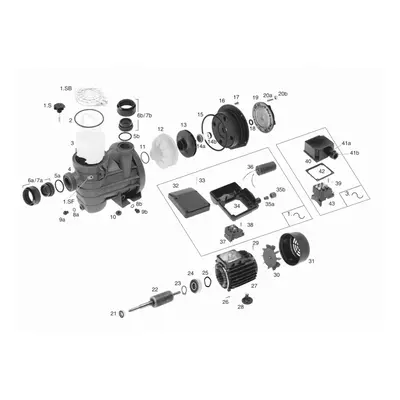 Certikin Impellor 3Hp & 4Hp Phase Pumps (SPHSP30)