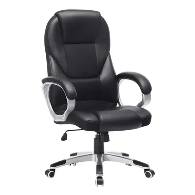 SONGMICS Executive Office Chair with High Back, Durable and Stable, Height Adjustable, Ergonomic