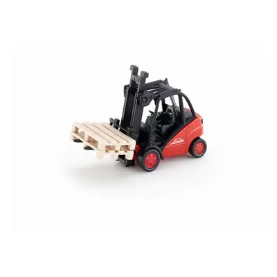 SIKU Linde Forklift 1:50 Metal/Plastic Red Movable Fork Inc