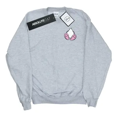 (5XL, Sports Grey) Disney Mens Daisy Duck Backside Breast Print Sweatshirt