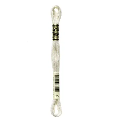 DMC Thread 6-Strand Embroidery Cotton 8.7 Yards Light Beige Grey (12-Pack)