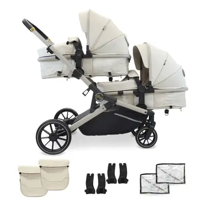 MB33 Tandem Pushchair - Ivory