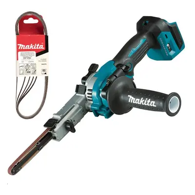 Makita DBS180Z 18v LXT Cordless Brushless Belt Sander Power File Bare + Belts