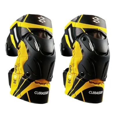 (yellow) Protective Motorbike Knee Pad Motocross Motorcycle Knee Pads Mx Protector Racing Guards